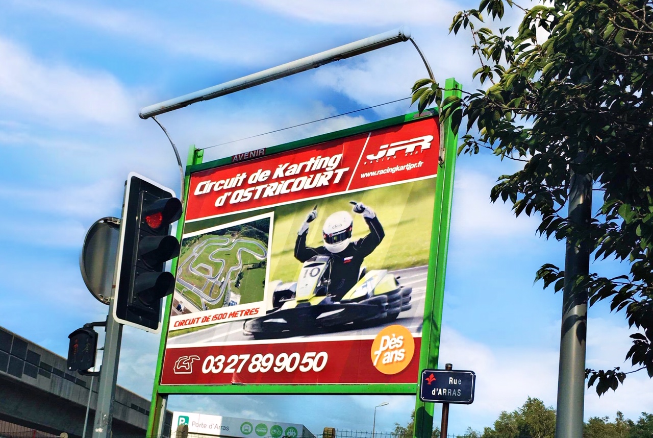 Affiche à Lille Racing Kart JPR