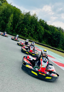 Karts Junior au Racing Kart JPR Ostricourt