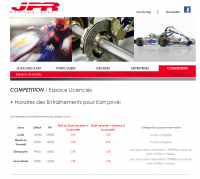 Espace licenciés, Site web JPR